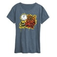 thumbnail image 1 of Peanuts - Good Vibes Only - Women's Short Sleeve Graphic T-Shirt, 1 of 6