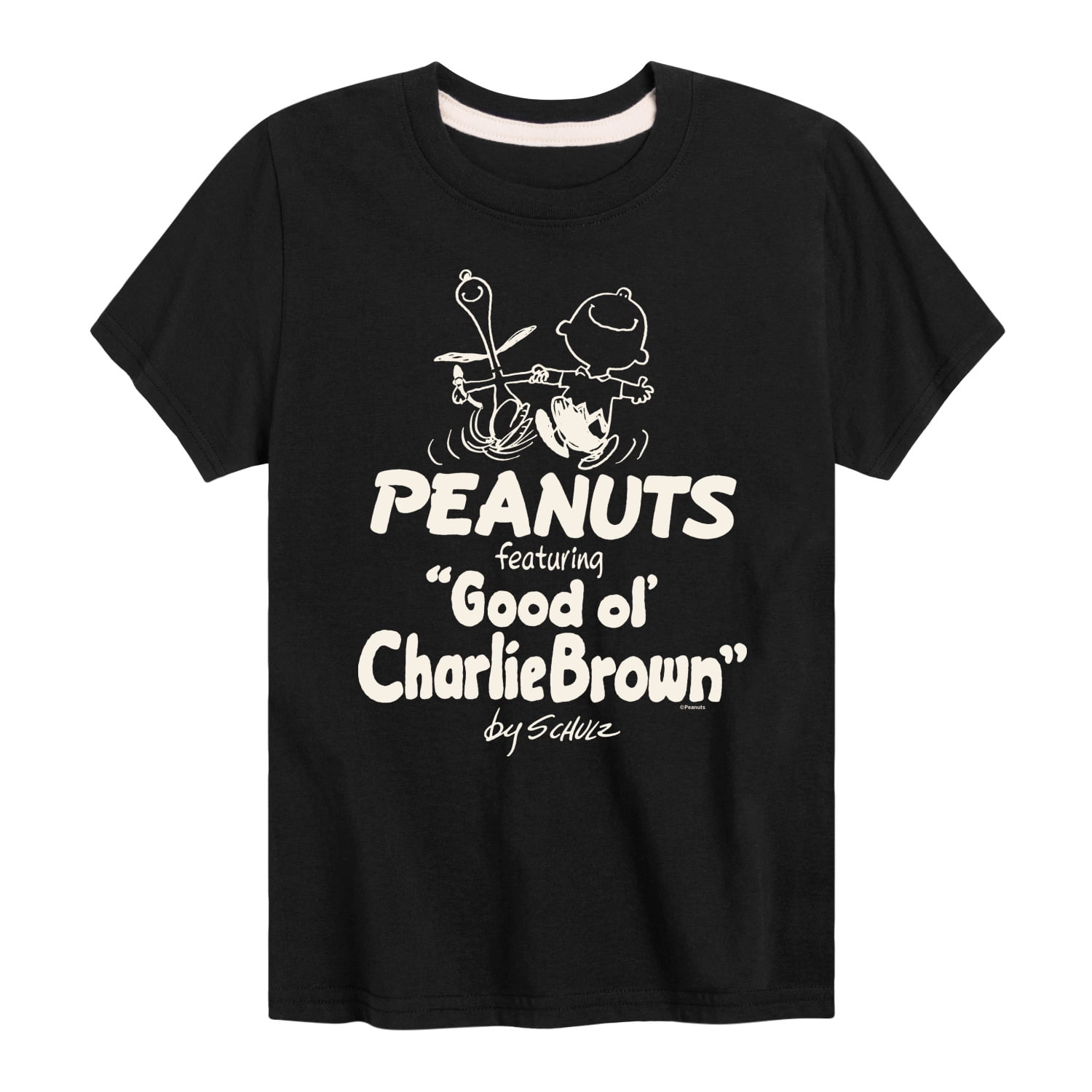 Tee-shirt blanc col rond polyester - Taille S