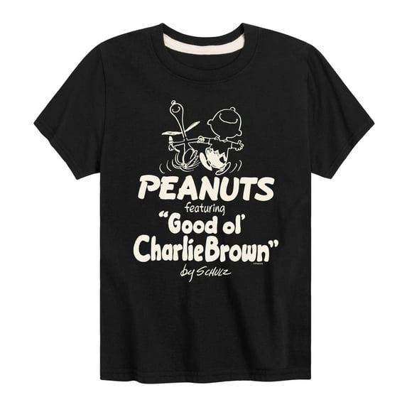Peanuts - Good ol' Charlie Brown - Toddler & Youth Short Sleeve Graphic T-Shirt