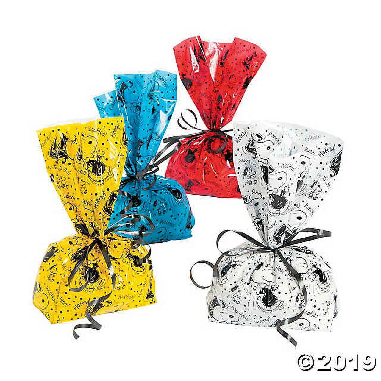 Peanuts® Graduation Cellophane Bags