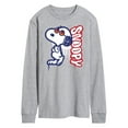 thumbnail image 1 of Peanuts - Graffiti Snoopy - Men's Long Sleeve T-Shirt, 1 of 5