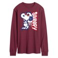 thumbnail image 1 of Peanuts - Graffiti Snoopy - Men's Long Sleeve T-Shirt, 1 of 1