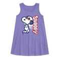 thumbnail image 1 of Peanuts - Graffiti Snoopy - Toddler and Youth Girls A-line Dress, 1 of 5