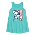thumbnail image 1 of Peanuts - Graffiti Snoopy - Toddler and Youth Girls A-line Dress, 1 of 5
