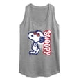 thumbnail image 1 of Peanuts - Graffiti Snoopy - Women's Racerback Tank Top, 1 of 5