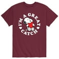 thumbnail image 1 of Peanuts - Great Catch - Men's Short Sleeve Graphic T-Shirt, 1 of 5