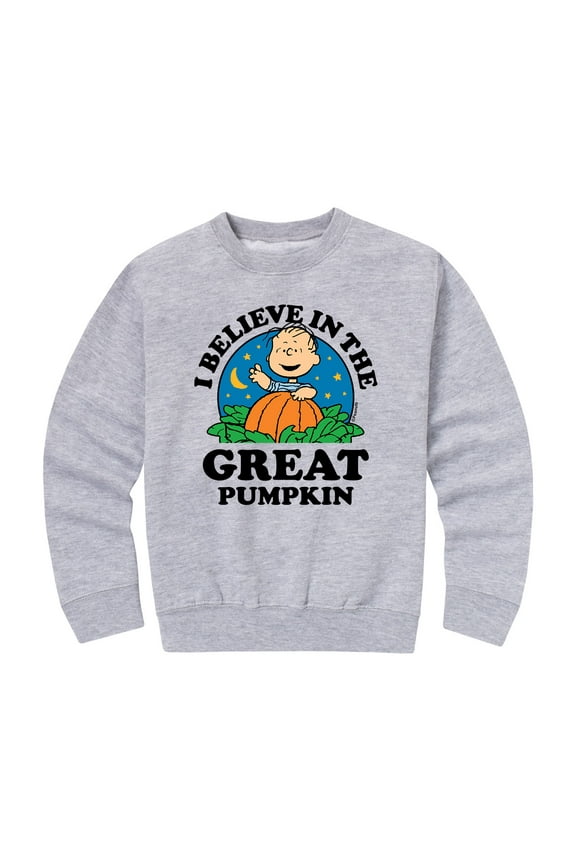 - Great Pumpkin - Toddler And Youth Crewneck Fleece Sweatshirt