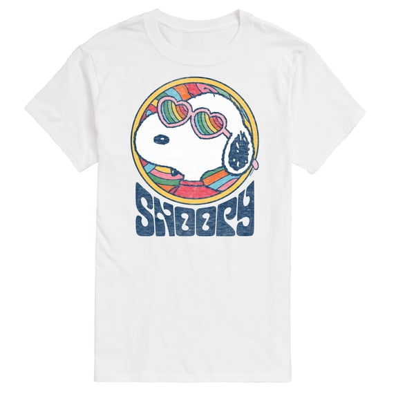 Peanuts - Groovy Snoopy - Men's Short Sleeve Graphic T-Shirt