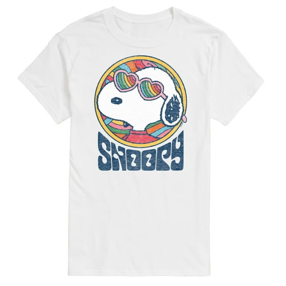 Peanuts - Groovy Snoopy - Men's Short Sleeve Graphic T-Shirt