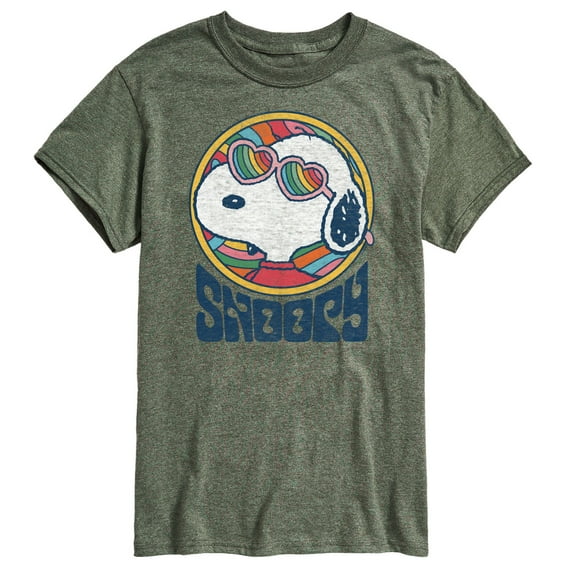 Peanuts - Groovy Snoopy - Men's Short Sleeve Graphic T-Shirt