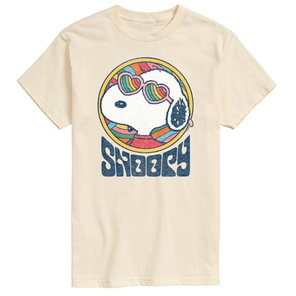 Peanuts - Groovy Snoopy - Men's Short Sleeve Graphic T-Shirt
