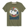 thumbnail image 1 of Peanuts - Groovy Snoopy - Toddler And Youth Short Sleeve Graphic T-Shirt, 1 of 6