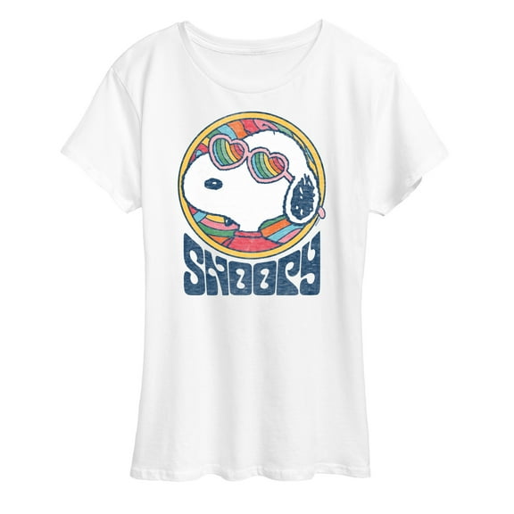 Peanuts - Groovy Snoopy - Women's Short Sleeve Graphic T-Shirt