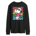 thumbnail image 1 of Peanuts - Groovy Stacked - Men's Long Sleeve T-Shirt, 1 of 5