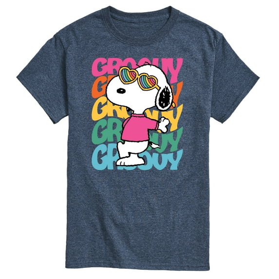 Peanuts - Groovy Stacked - Men's Short Sleeve Graphic T-Shirt