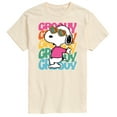 thumbnail image 1 of Peanuts - Groovy Stacked - Men's Short Sleeve Graphic T-Shirt, 1 of 6