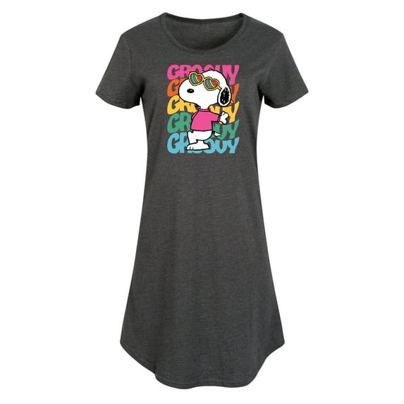 Peanuts - Groovy Stacked - Women's Any Way Dress