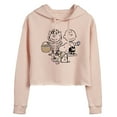 thumbnail image 1 of Peanuts - Group Easter - Juniors Cropped Pullover Hoodie, 1 of 6