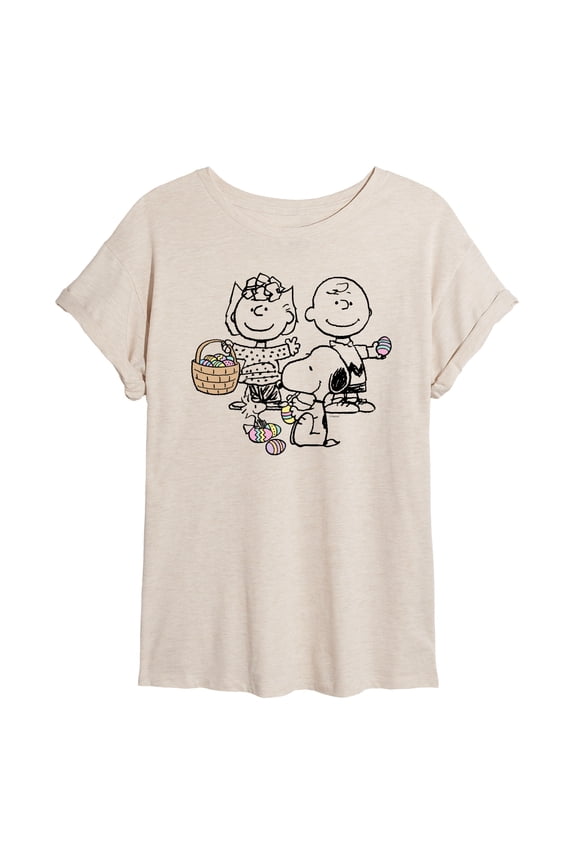 - Group Easter - Juniors Ideal Flowy Muscle T-Shirt