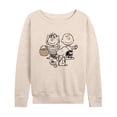 thumbnail image 1 of Peanuts - Group Easter  - Women's Lightweight French Terry Long Sleeve Shirt, 1 of 6