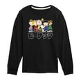 thumbnail image 1 of Peanuts Group Kanji - Toddler And Youth Long Sleeve Graphic T-Shirt, 1 of 6