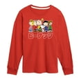 thumbnail image 1 of Peanuts Group Kanji - Toddler And Youth Long Sleeve Graphic T-Shirt, 1 of 6
