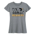 thumbnail image 1 of Peanuts Group Outline - Women's Short Sleeve Graphic T-Shirt, 1 of 5