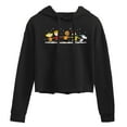 thumbnail image 1 of Peanuts - Group Skate - Juniors Cropped Pullover Hoodie, 1 of 6