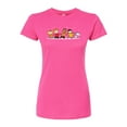 thumbnail image 1 of Peanuts - Group Skate - Juniors Fitted Graphic T-Shirt, 1 of 6