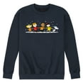 thumbnail image 1 of Peanuts - Group Skate - Men's Crew Neck Fleece Pullover, 1 of 6