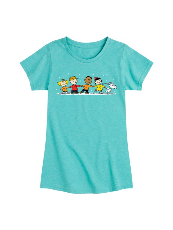 - Group Skate Girls' Fitted Short Sleeve Graphic T-Shirt