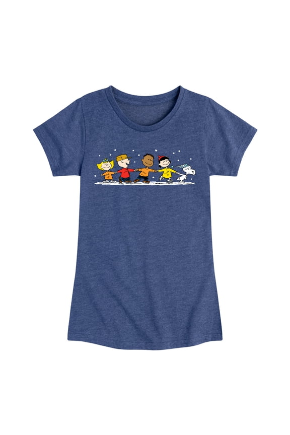 - Group Skate - Toddler & Youth Girls Short Sleeve Graphic T-Shirt