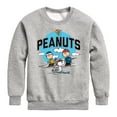 thumbnail image 1 of Peanuts - Snoopy and Friends Skiing - Toddler And Youth Crewneck Fleece Sweatshirt, 1 of 6