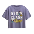 thumbnail image 1 of Peanuts - Gym Class Champ Faux Patch - Youth Girls Boxy T-Shirt, 1 of 5