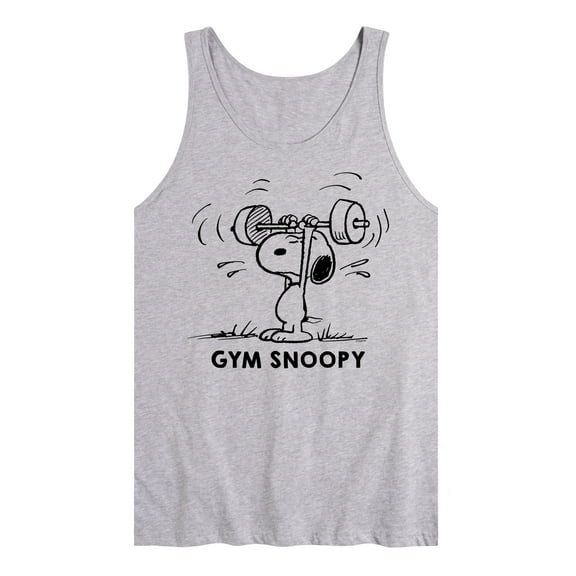Peanuts - Gym Snoopy - Men's Jersey Tank