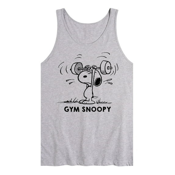 Peanuts - Gym Snoopy - Men's Jersey Tank