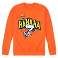 thumbnail image 1 of Peanuts - Ha Ha Graffiti - Men's Crew Neck Fleece Pullover, 1 of 7