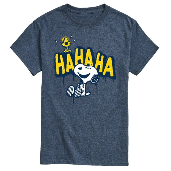 Peanuts - Ha Ha Graffiti - Men's Short Sleeve Graphic T-Shirt