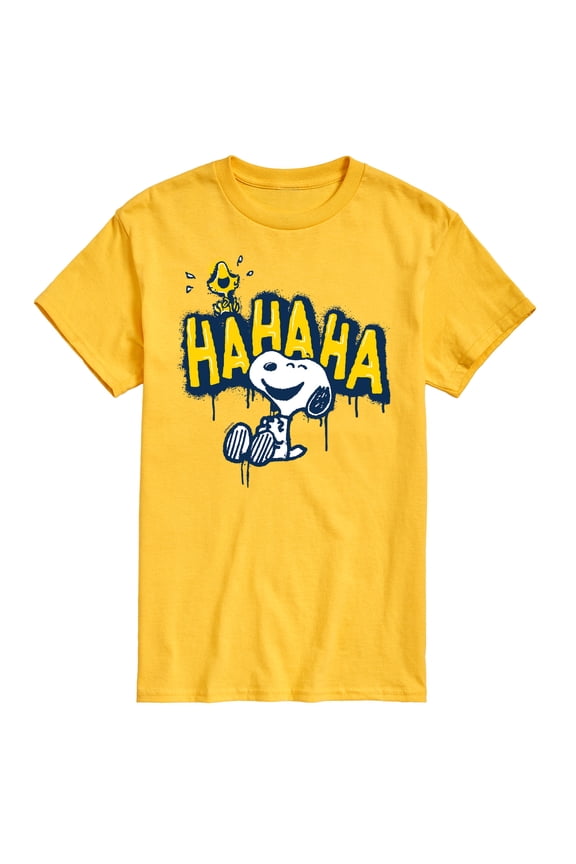 - Ha Ha Graffiti - Men's Short Sleeve Graphic T-Shirt