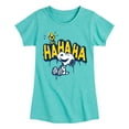 thumbnail image 1 of Peanuts - Ha Ha Graffiti - Toddler And Youth Girls Short Sleeve Graphic T-Shirt, 1 of 6