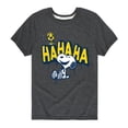 thumbnail image 1 of Peanuts - Ha Ha Graffiti - Toddler And Youth Short Sleeve Graphic T-Shirt, 1 of 6