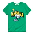 thumbnail image 1 of Peanuts - Ha Ha Graffiti - Toddler And Youth Short Sleeve Graphic T-Shirt, 1 of 6