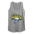 thumbnail image 1 of Peanuts - Ha Ha Graffiti - Women's Racerback Tank Top, 1 of 5