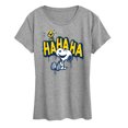 thumbnail image 1 of Peanuts - Ha Ha Graffiti - Women's Short Sleeve Graphic T-Shirt, 1 of 6