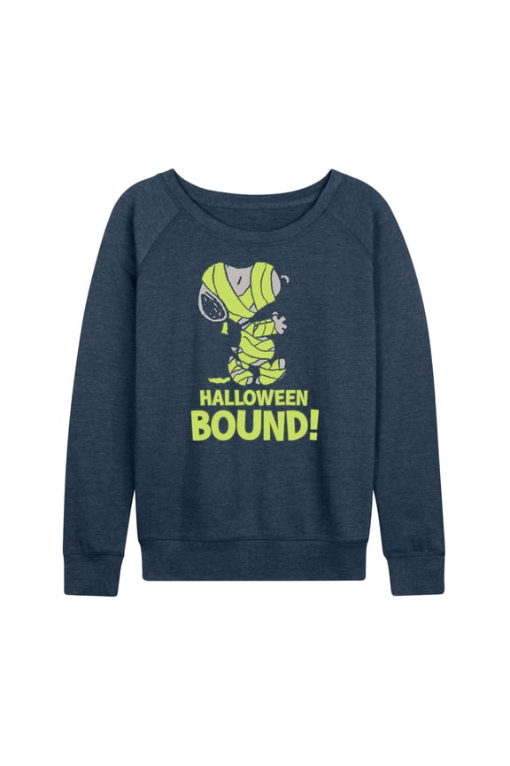 - Halloween Bound Glow In The Dark - Women's Lightweight French Terry Long Sleeve Shirt