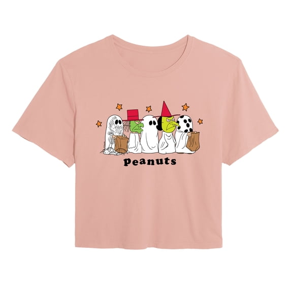 Peanuts - Halloween Costumes Cropped Graphic T-Shirt