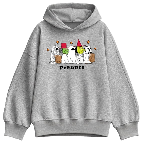 Peanuts - Halloween Costumes - Women's Oversized Fleece Hoodie Sweatshirt