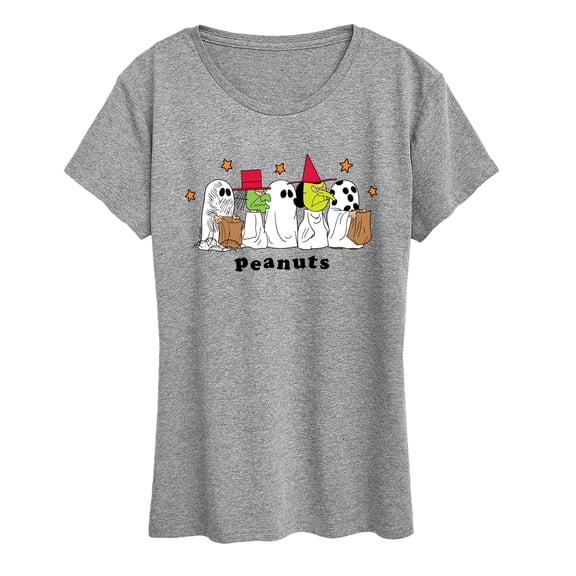 Peanuts - Halloween Costumes - Women's Short Sleeve Graphic T-Shirt