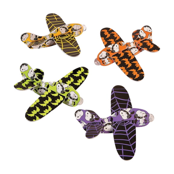 Peanuts Halloween Gliders - Party Favors - 48 Pieces