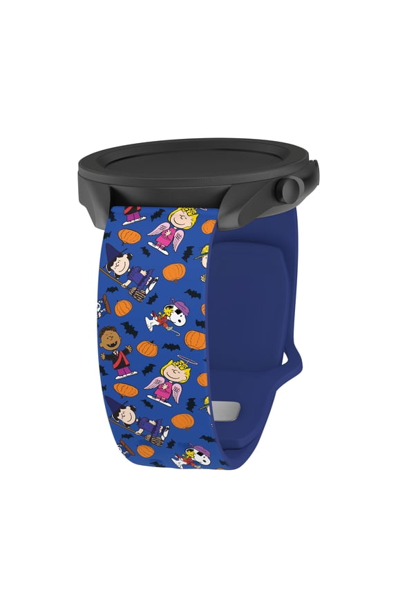 Peanuts Halloween HD Unisex Watch Band Compatible with Samsung Galaxy Watch (20mm Short Halloween Gang) by Affinity Bands